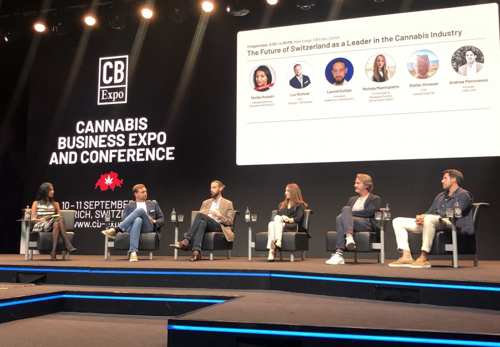 Panel about business in the Swiss cannabis market